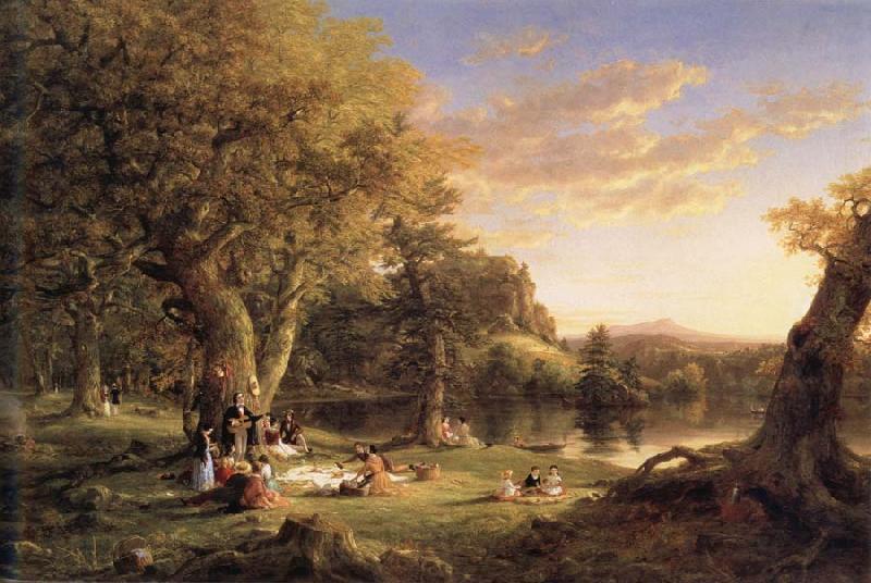 Thomas Cole A Pic-Nic Party